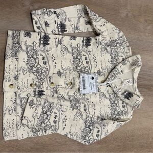 Kate Quinn Cream and Black Shawl Collar Cardigan